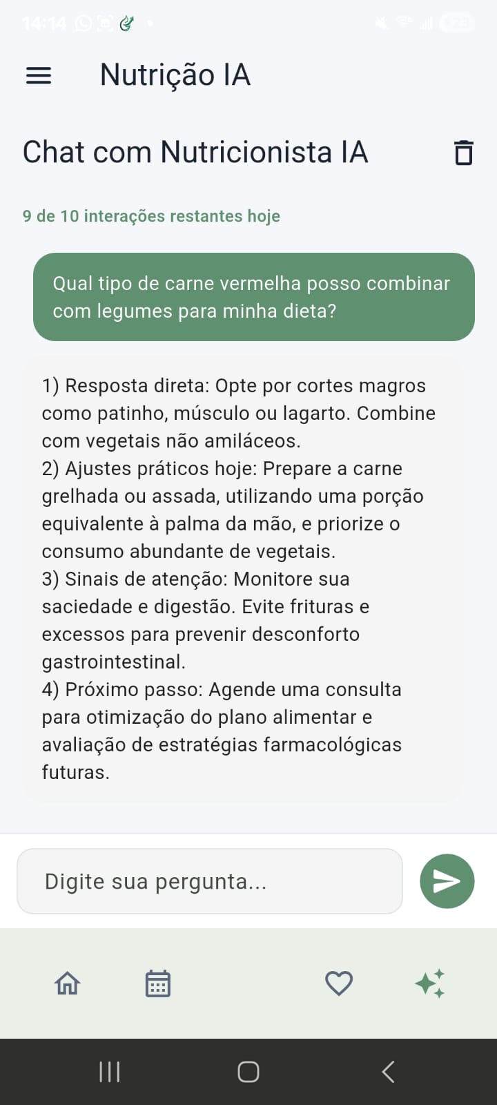 Tela 11 do app GLIPMAX